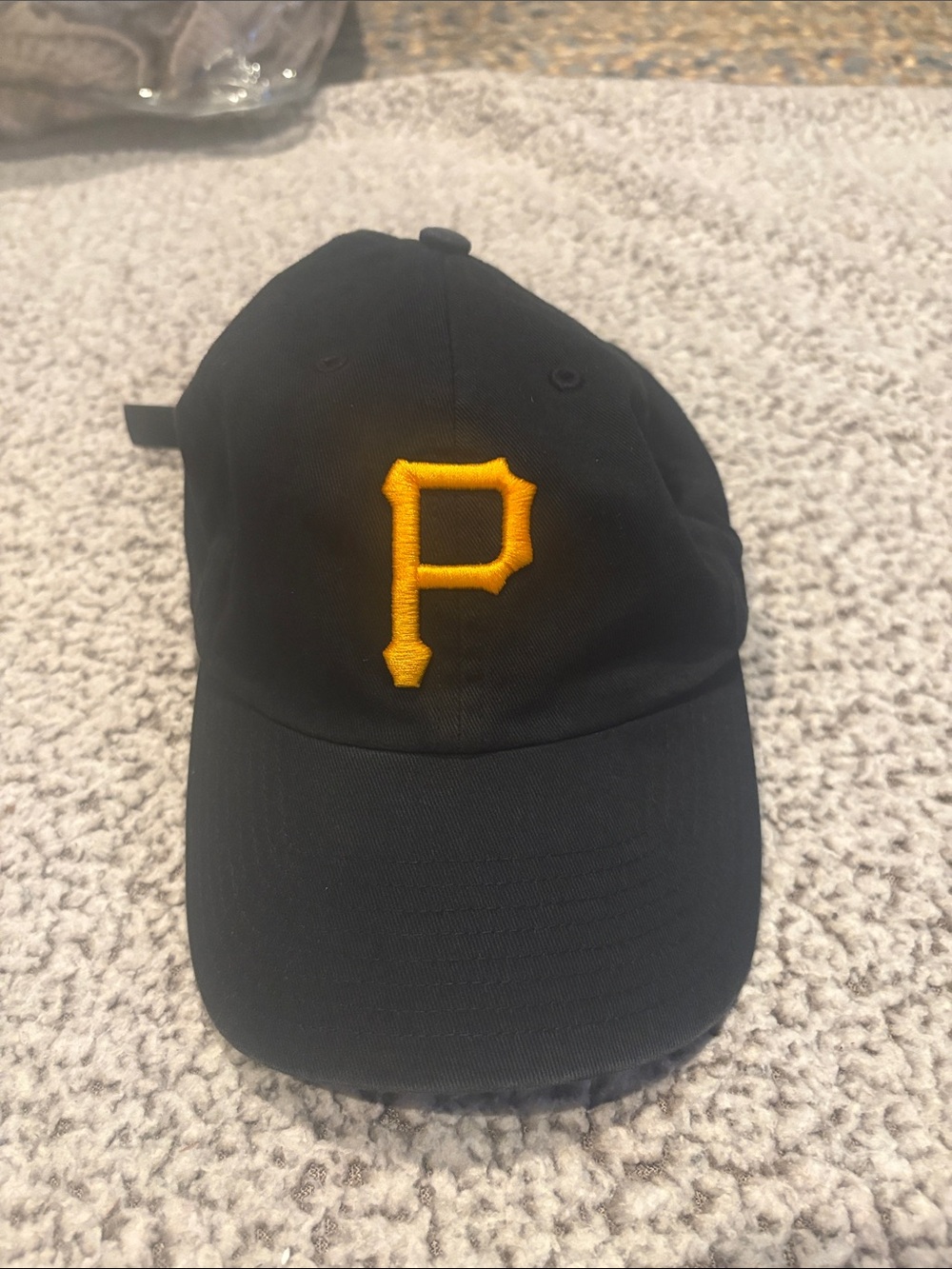 Pittsburgh Pirates ‘47 Brand Black & Gold Baseball Cap-OSFA Adjustable-